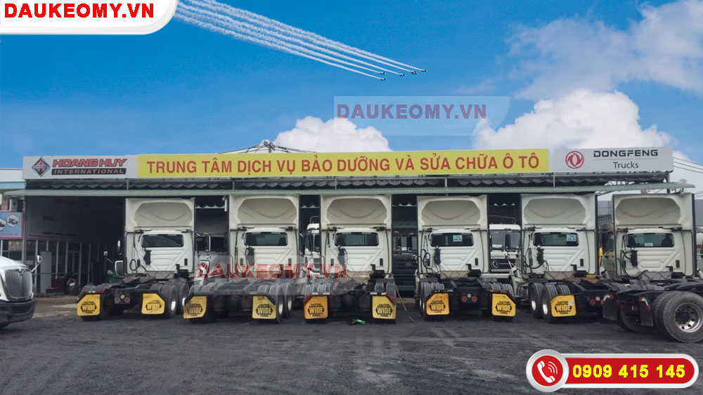 Trung tâm sửa chữa bảo dưỡng xe đầu kéo xe tải Hoàng Huy International